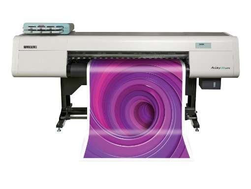 Maquina de impresion en Grafinort Centro Gráfico Empresarial Cuity LED 1600 II de Fujifilm